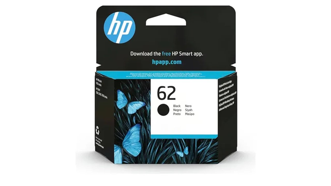 Cartucho hp 62 Negro