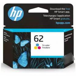 Cartucho de tinta hp 62 Tricolor