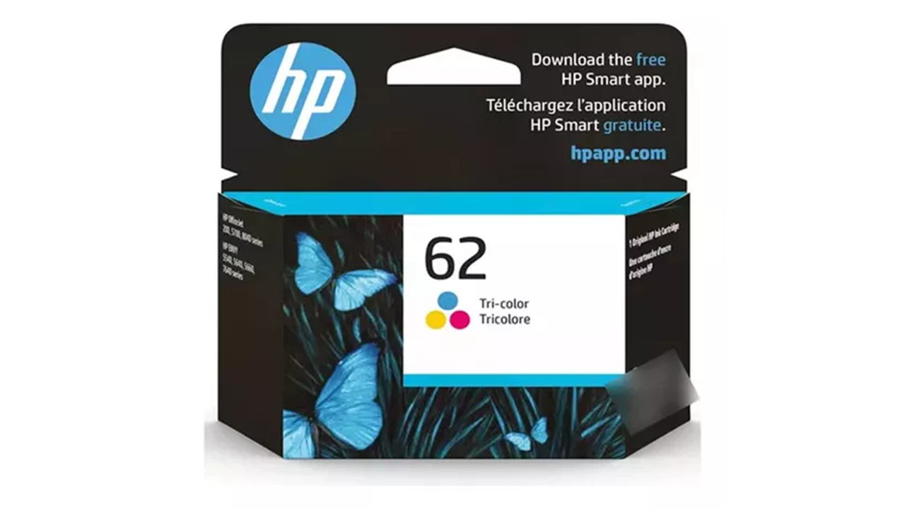 Cartucho de tinta hp 62 Tricolor