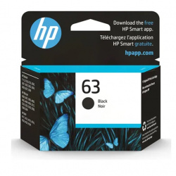 Cartucho hp 63 Negro
