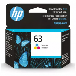 Cartucho de tinta hp 63 Tricolor