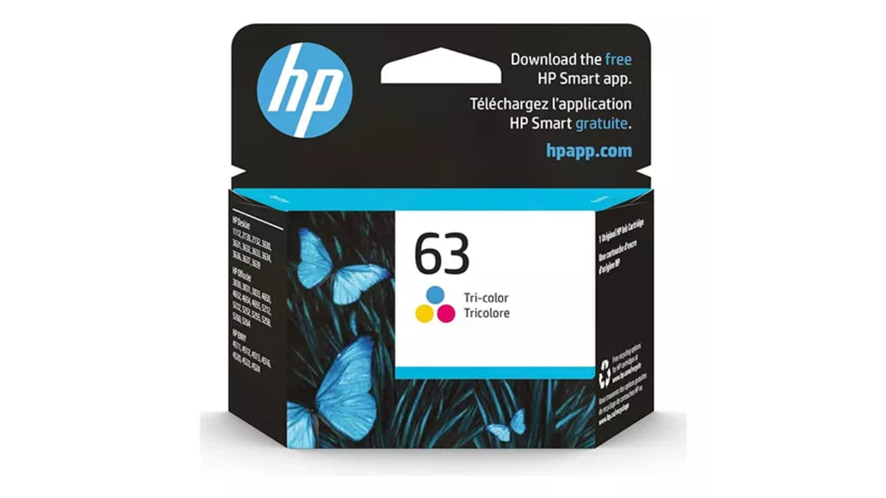 Cartucho de tinta hp 63 Tricolor