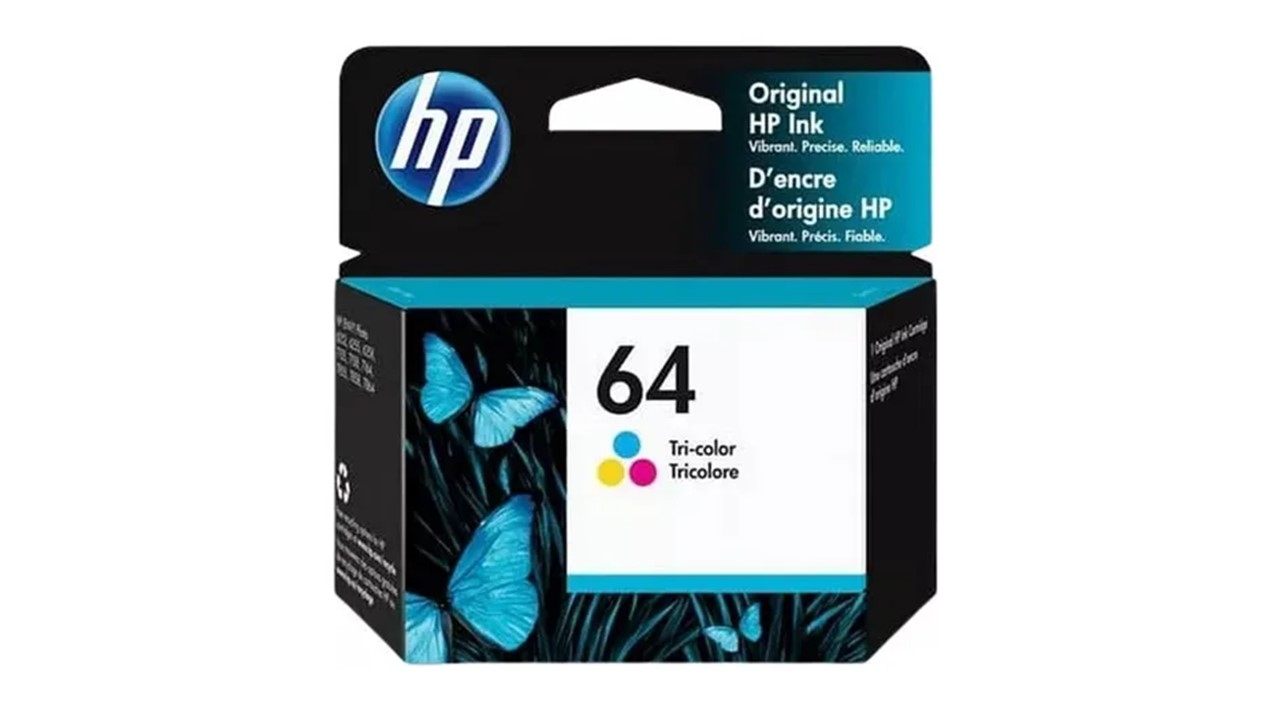 Cartucho de tinta HP 64 Tricolor