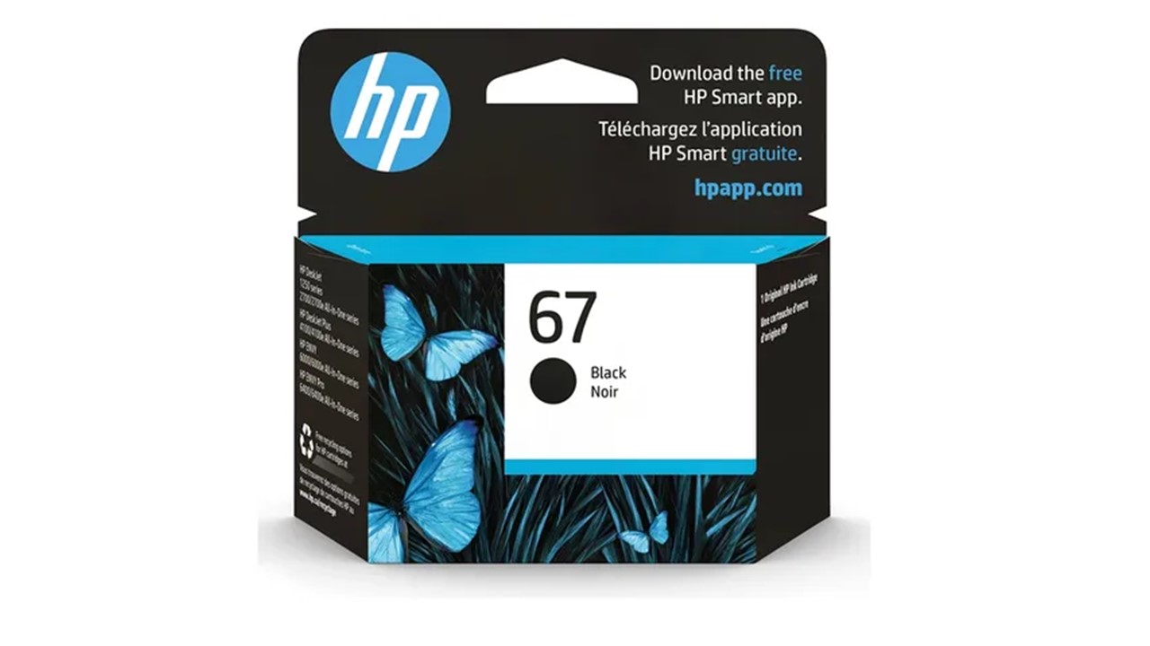 Cartucho de tinta hp 67 Negro