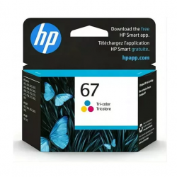 Cartucho de tinta hp 67 Tricolor