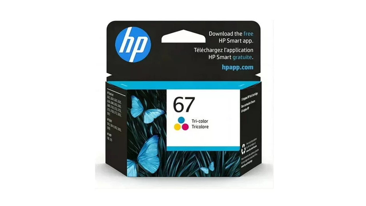 Cartucho de tinta hp 67 Tricolor