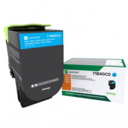 TONER LEXMARK CYAN ALTO RENDIMIENTO CS317/CX317/CS417/CX417