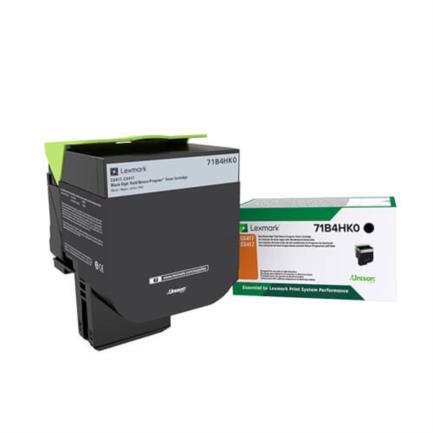 TONER LEXMARK 71B4HK0 NEGRO EXTRA ALTO RENDIMIENTO CS417/CX417