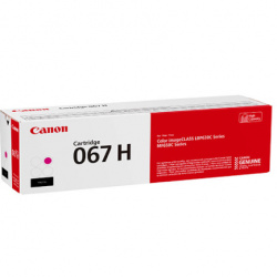 Tóner Canon 067H Rendimiento 2350 Páginas Magenta